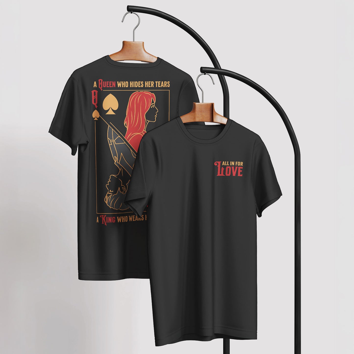 Queen of Tears, Oversized T-shirt | Black