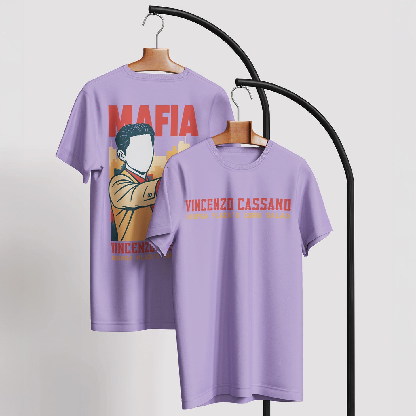 Vincenzo Cassano Oversized T-shirt Lilac