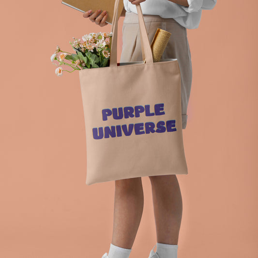 BTS Purple Universe Tote Bag