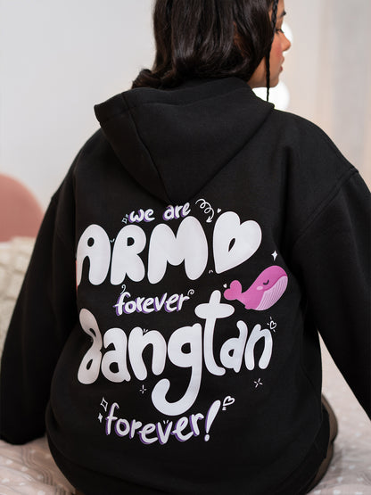 ⁠BTS Forever Oversized Hoodie