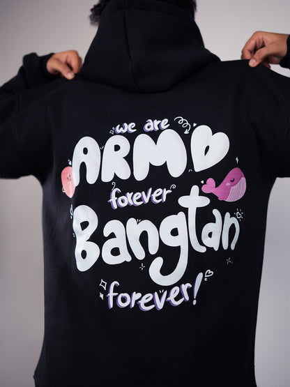 ⁠BTS Forever Oversized Hoodie