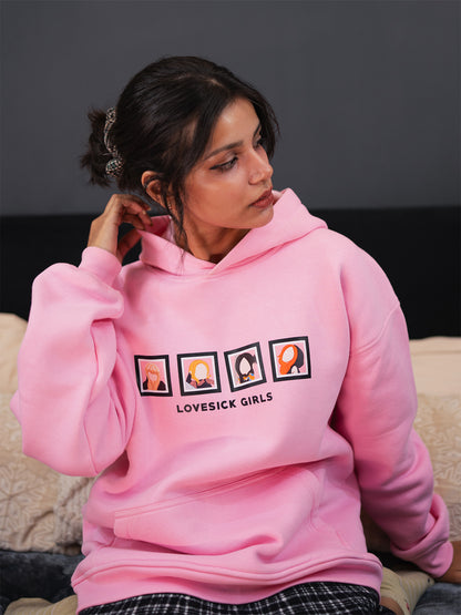 Blackpink Lovesick Girls Oversized Hoodie