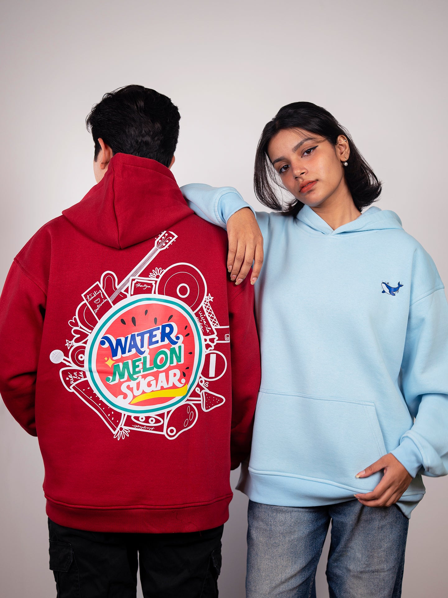 Twinkling Watermelon, Viva La Vida Oversized Hoodie