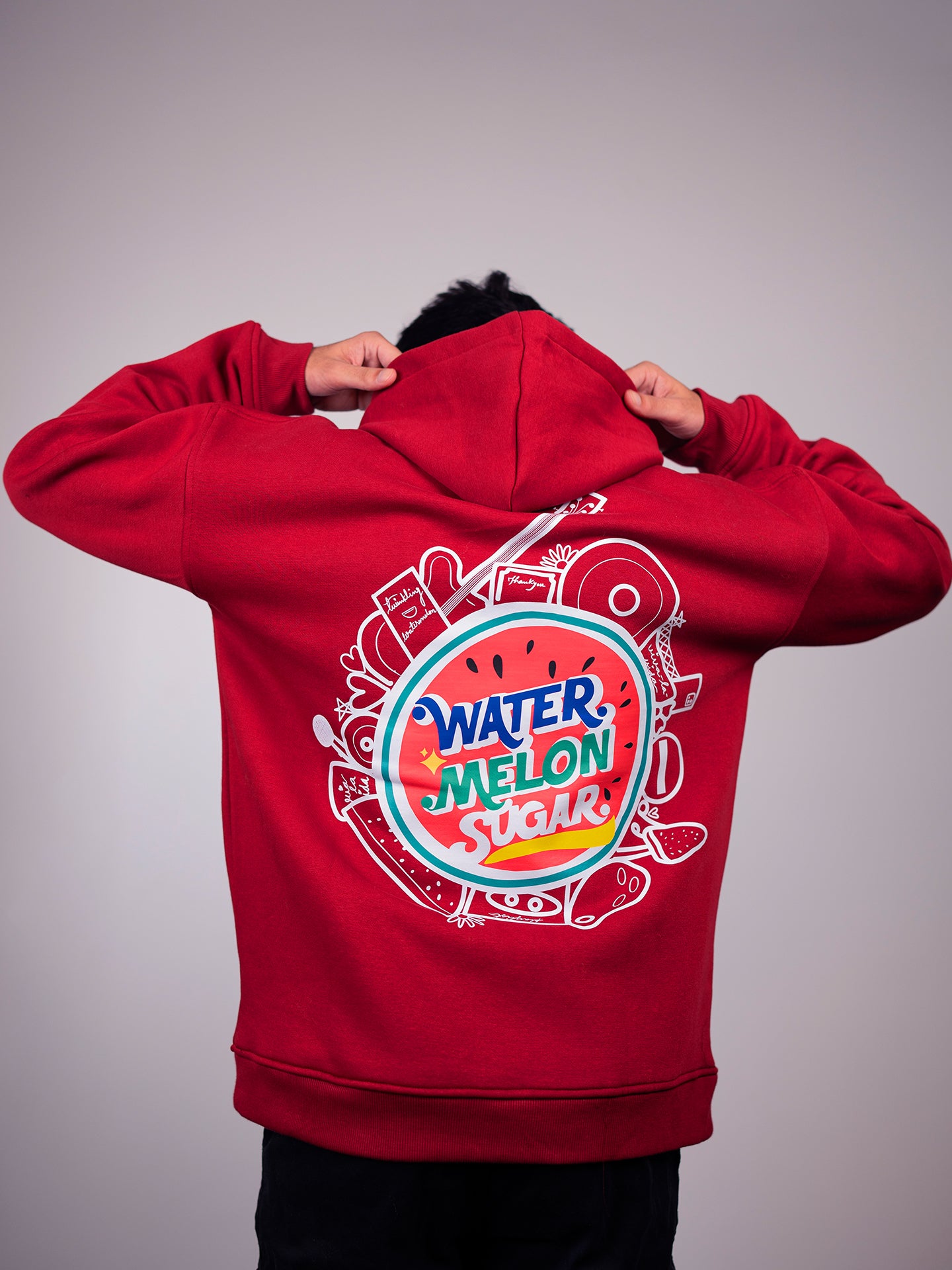 Twinkling Watermelon, Viva La Vida Oversized Hoodie